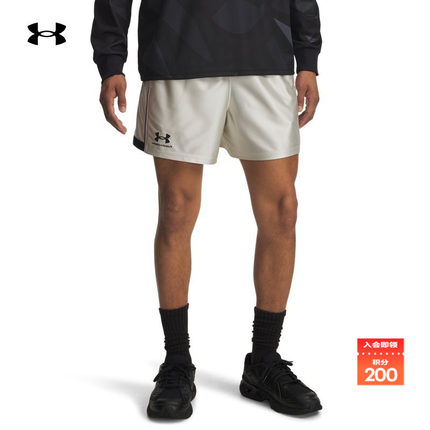安德玛官方UA秋冬96 Terrace男子轻质足球运动短裤6005126