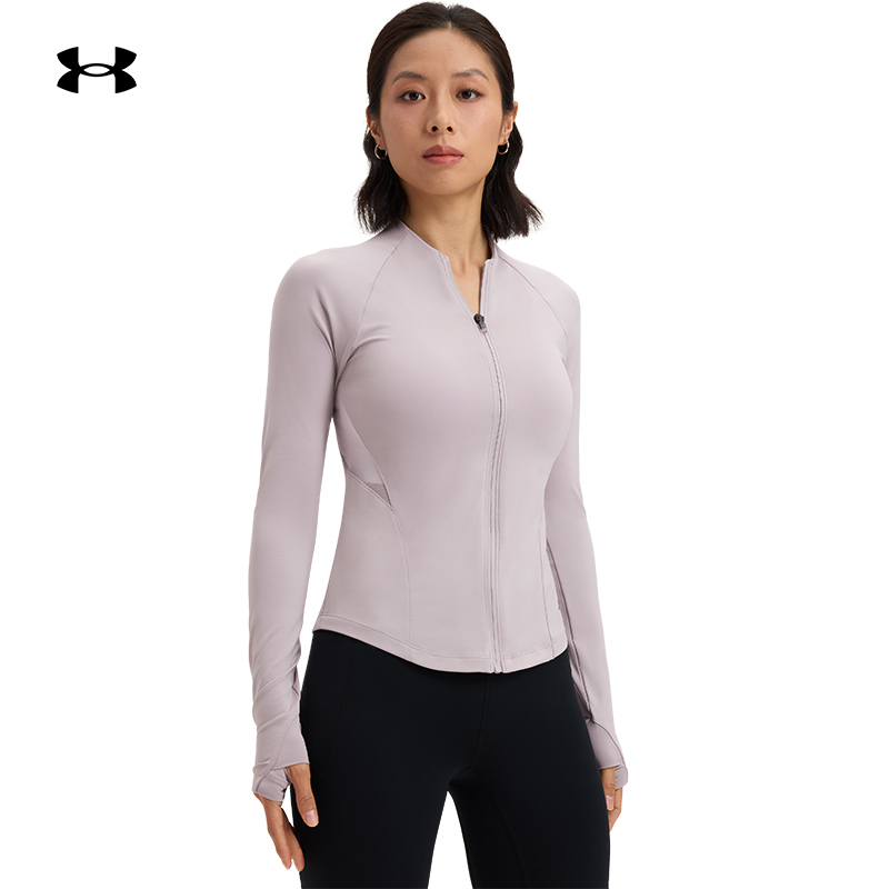 安德玛官方女子全拉链外套