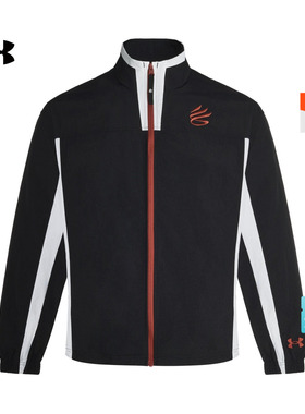 安德玛官方UA春夏库里CURRY男子梭织篮球运动夹克外套6014301