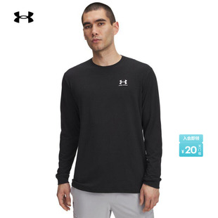 T恤6005114 安德玛官方UA秋冬Icon男子宽松运动休闲长袖