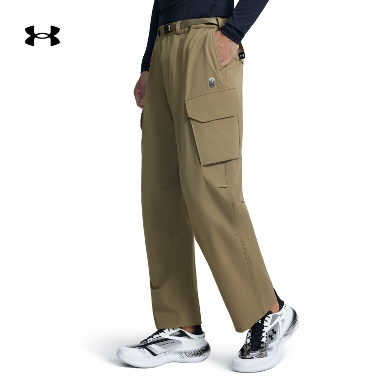 安德玛男子休闲抓绒长裤