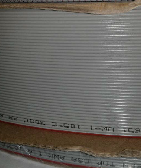 小线径1.0MM间距10P优质灰色排线7股 配2.0fc 16p20p30p40p50p60p