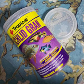 卓必客进口水族三湖南美短鲷慈鲷肉杂扬增色颗粒薄片鱼粮鱼食饲料