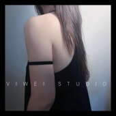 「基础手臂环」极简风 两色简约好搭配丝绒带可调弹力带手臂饰品