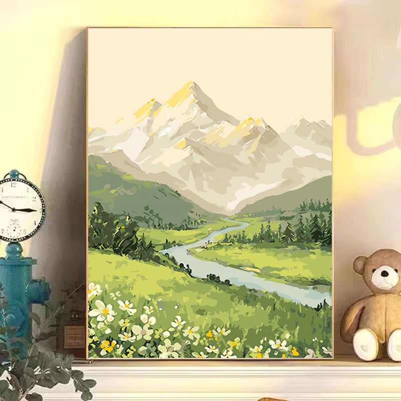 【小红书热销】diy数字油画风景