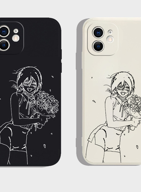 电锯人周边 蕾塞手机壳适用iphone16proma硅胶vivoiqoo12苹果13小红米k60华为pura70oppo一加11黑鲨45三星s24