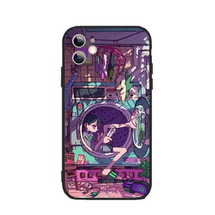 真夜中ZTMY二次元手机壳适用iphone14promax液态硅胶vivo苹果13小红米k50华为p60oppo黑鲨4一加11三星s23