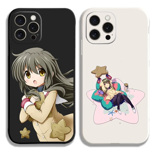 Clannad伊吹风子手机壳适用iphone16proma硅胶vivoiqoo12苹果13小米15红米k80华为mate70一加9opporeno10三星