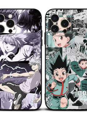 全职猎人小杰奇犽手机壳适用iphone15proma硅胶vivoiqoo12苹果14小红米k60华为pura70oppo三星s22黑鲨5一加12