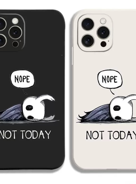 NOT TODAY空洞骑士Hollow Knight手机壳适用iphone15promax硅胶vivoiqoo苹果14小红米k60华为pura70一加9oppo
