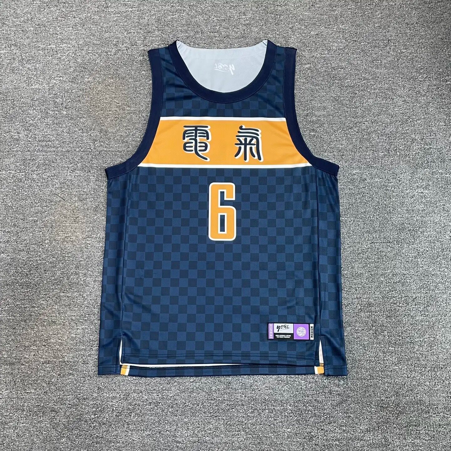 美式球衣定制夏季背心