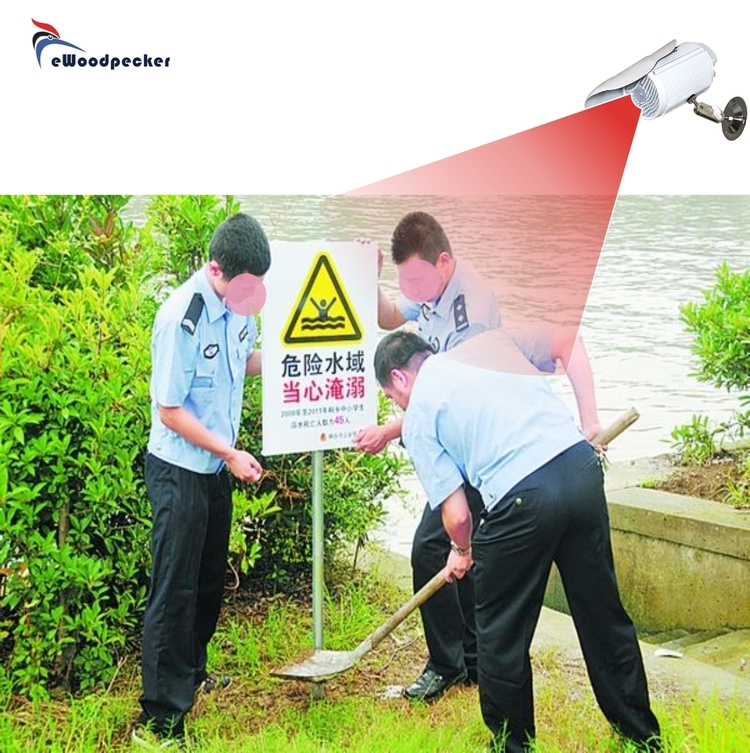 危险区域安全语音提示 户外防雨水音响自动感应播放厂家直销MO510