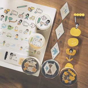 台湾右手超人和纸胶带分装一片理想生活跳箱子午后形状练习hair