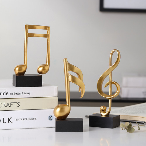 北欧音乐符号酒柜装饰