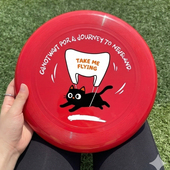 飞盘猫175g标准比赛竞技训练团队极限运动户外定制回旋