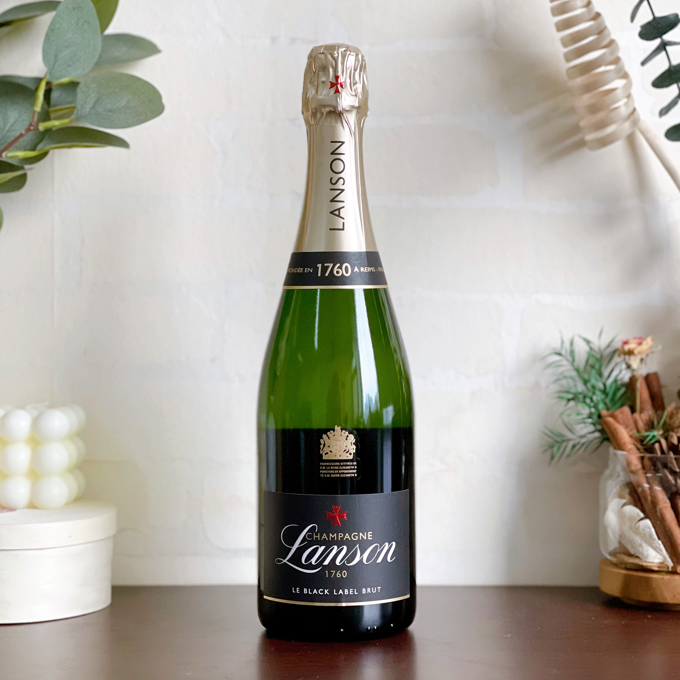 Le Black Label Brut 兰颂 LANSON黑牌天然型香槟起泡葡萄酒750ml