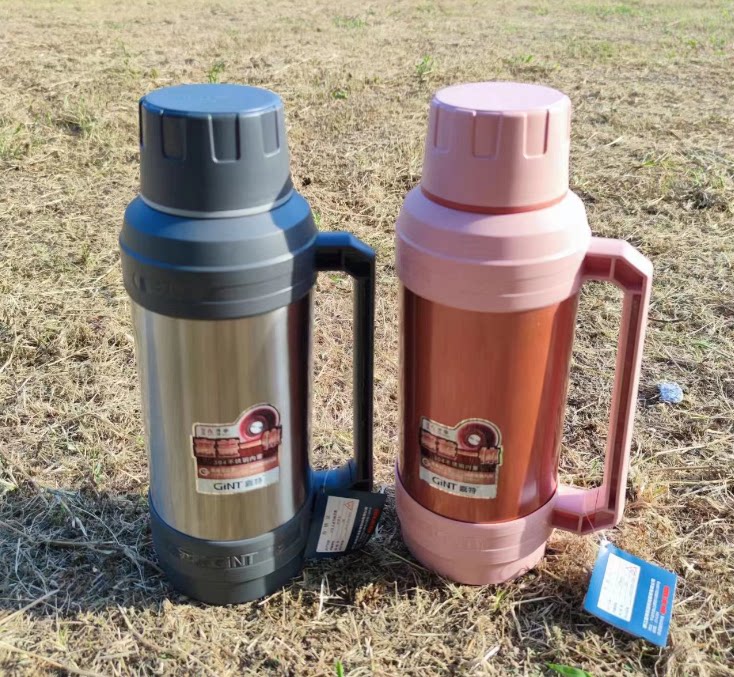 嘉特保温热水瓶学生宿舍用暖水壶家用2升全保温壶不锈钢开水瓶老