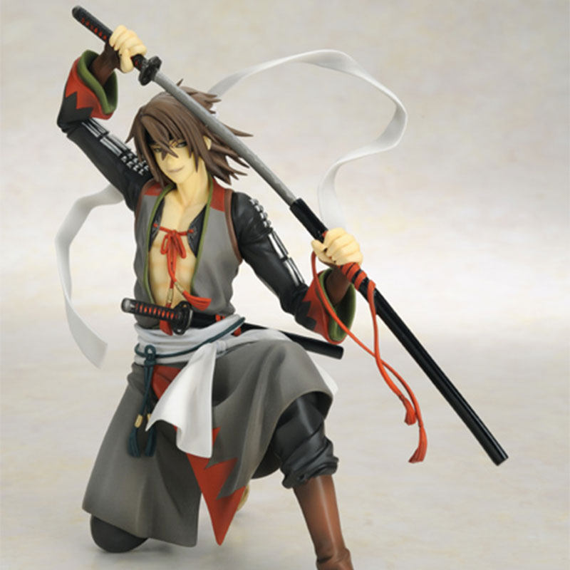 默图kotobukiya寿屋日版1/10手办 薄樱鬼新选组奇谭 冲田总司合战