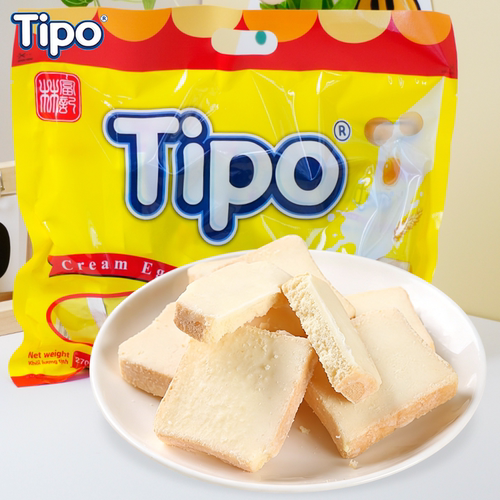 Tipo面包干270g奶油鸡蛋糕点袋装西式糕点进口零食糕点下午茶点心