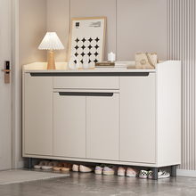 入户门鞋柜家用门口实木玄关收纳柜一体靠墙2025新款爆款高档鞋架