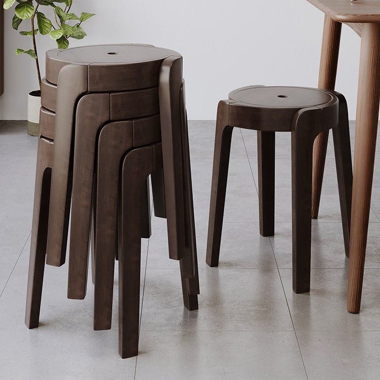 特厚实木凳子家用加厚大人客人备用结实餐桌圆凳高风车凳子可叠放,住宅家具,高脚凳,淘宝优惠券,粉丝福利购,淘宝优惠卷