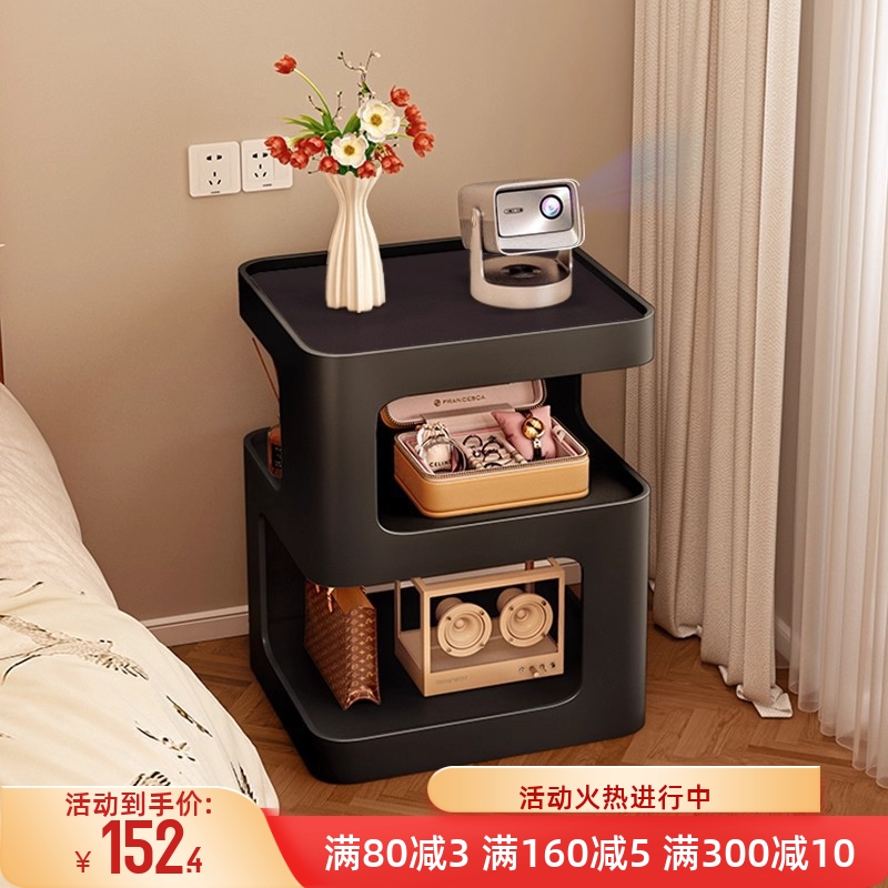 床头柜替代品铁艺置物架卧室2025