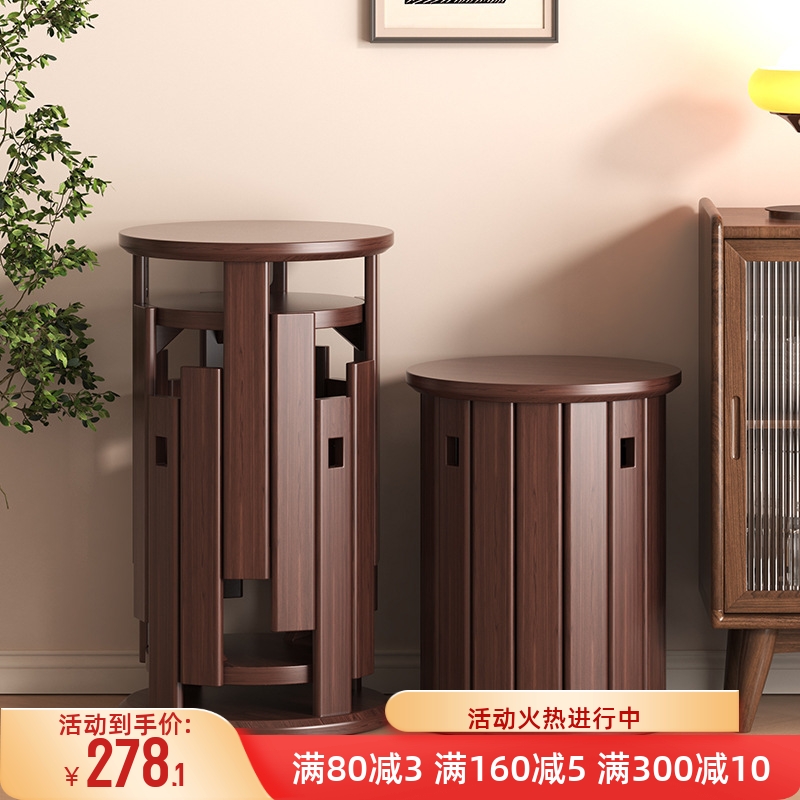 实木小凳子可叠放餐椅餐桌椅小凳