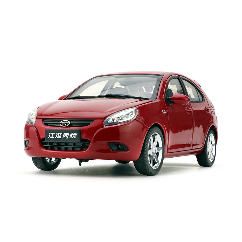 原厂1:18 江淮jac 同悦合金车模汽车模型 仿真合金 紫色 车模