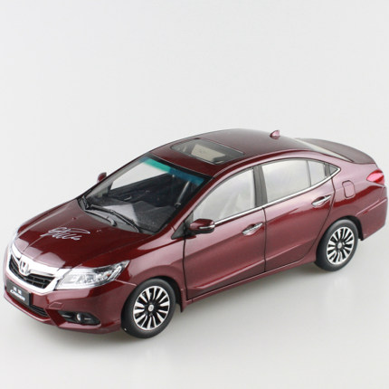 1:18 原厂汽车模型 广汽本田凌派合金车模 HONDA CRIDER 红色