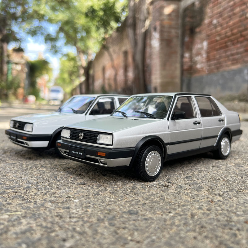 1/18大众 捷达 JETTA GT  经典版 方灯模型 仿真合金汽车摆件