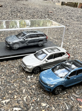 沃尔沃1/64车模 XC60  XC40  C40  V90 仿真汽车模型静态装饰摆件