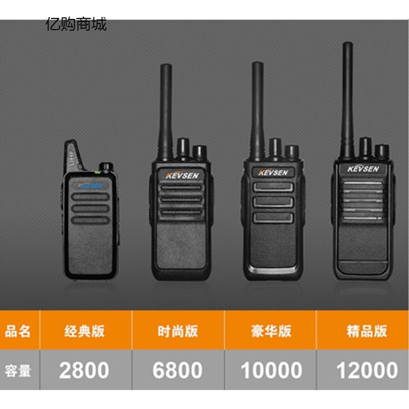 kevsen科威盛对讲机超薄机器