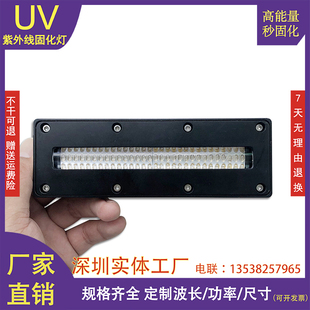 大诚光驰UV写真机蓝光灯大功率UV墨水固化灯 汞灯改LEDUV蓝光照射