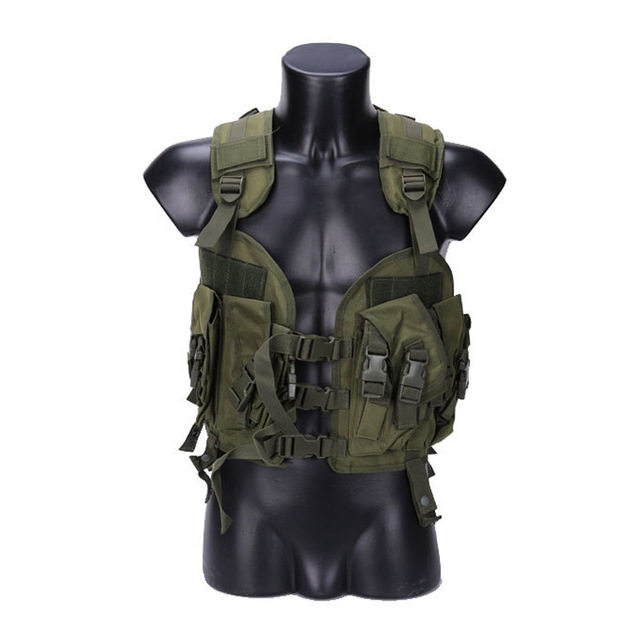 海豹突击队水袋战术背心 多功能作训防护服 特种兵cs作战马甲