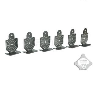 IPSC竞技运动迷你金属射击靶 NERF玩具软弹枪水弹枪铝制标靶靶子