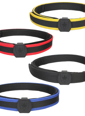 IPSC战术腰带多动能射击竞技训练腰带户外CS野战狩猎比赛双层腰带