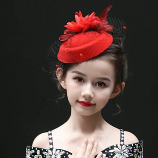小女孩表演夸张头饰女童公主裙发饰钢琴舞蹈裙头饰节目表演服发饰