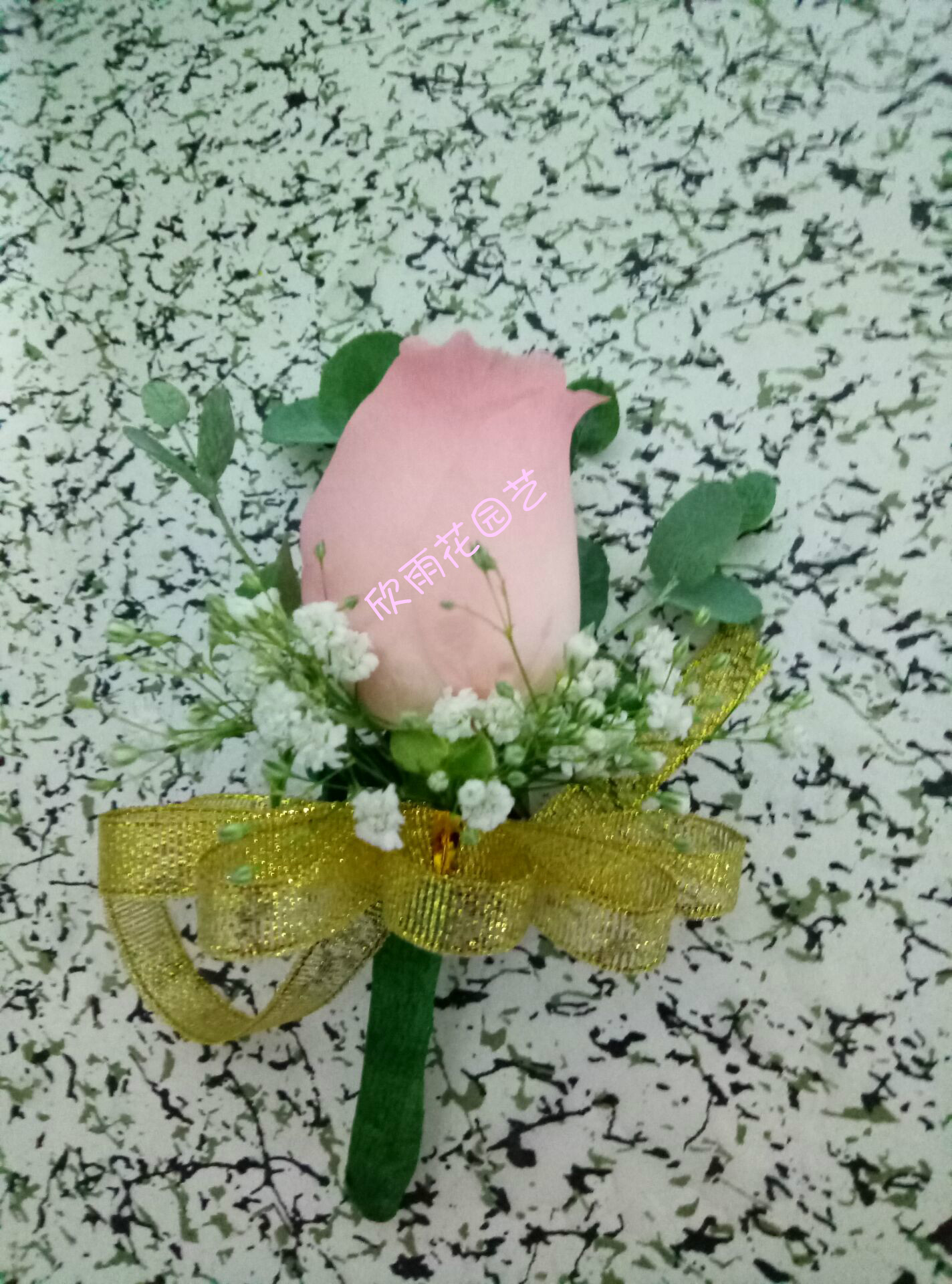 鲜花胸花嘉宾贵宾典礼玫瑰洋兰商务胸花年会会议上海鲜花同城送花