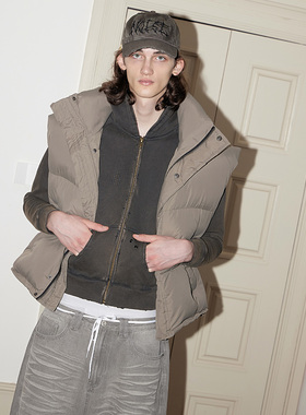 FSG “NOISE”洗水做旧破洞字母鸭舌帽