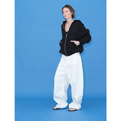 FSG 680克加厚螺纹连帽慵懒卫衣