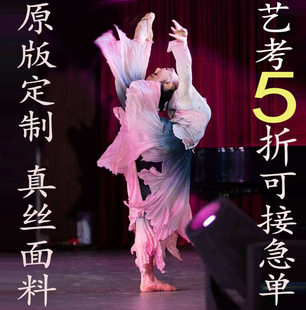爱莲说民族舞蹈演出服装女子古典独舞艺考舞台表演服原版私人订制