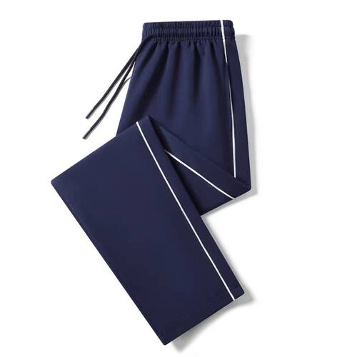 校服裤藏青色初高中小学生运动裤