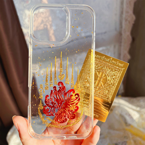 苹果透明佛系经文高端防摔手机壳