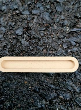 瓷舟开元测硫仪定硫仪两头圆样舟石英舟5E-3200型3200S3200B黄色