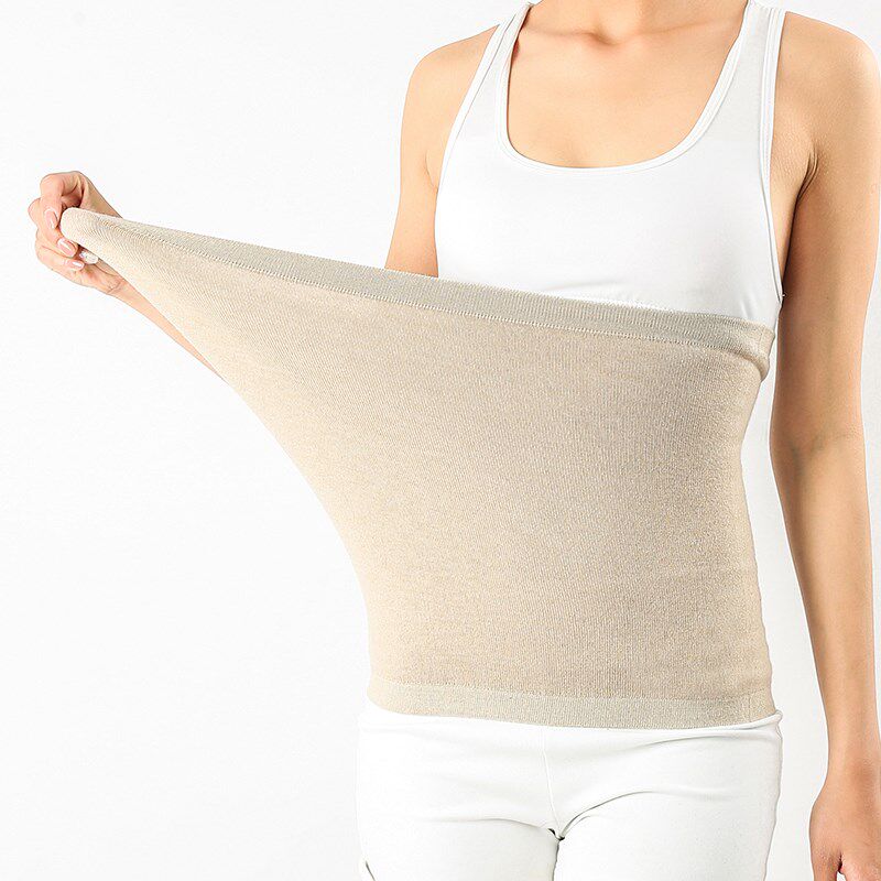 护腰带保暖羊绒羊毛秋冬季加厚男女士腰间盘腰围带护胃暖宫护肚子