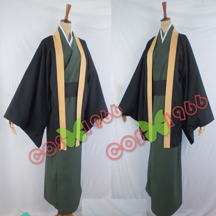 定制 文豪野犬福泽谕吉cosplay服装全套cos和服男日本动漫武士