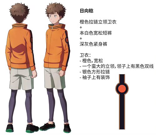 来图定制 数码宝贝：绝境求生Digimon Survive 日向稔