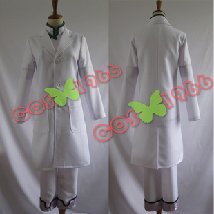 定制 鬼灯的冷彻 白泽 COS服 桃源乡医生常服 cos