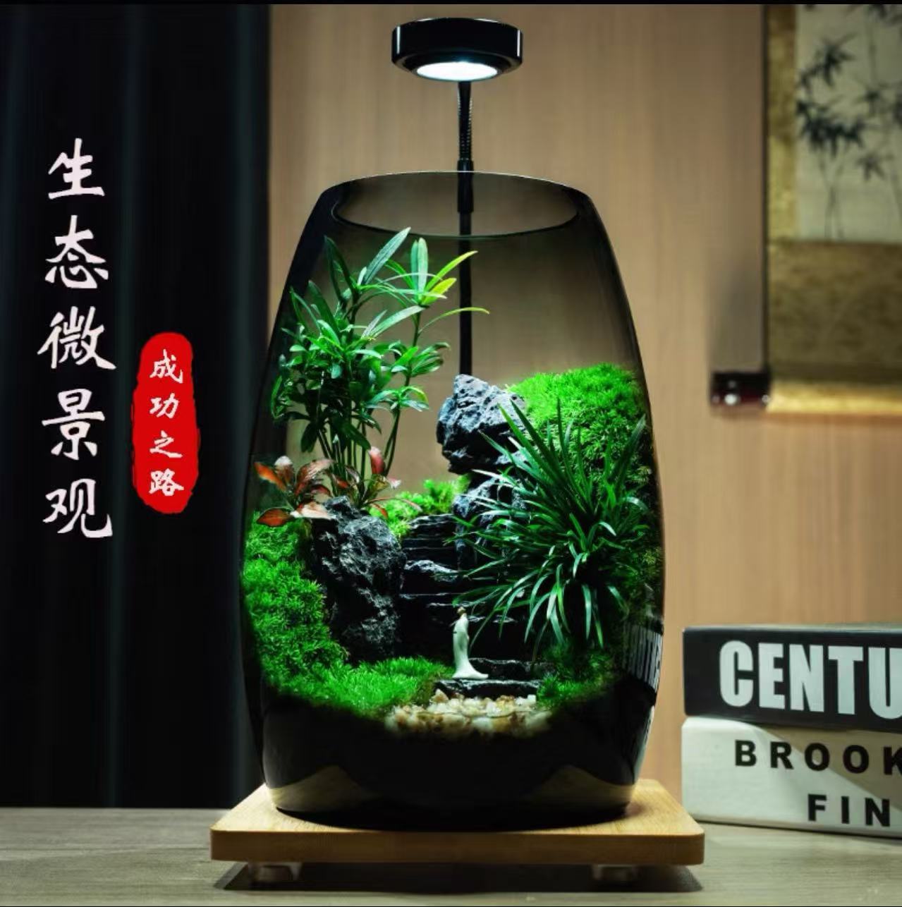 【生命之树】桌面苔藓微景观