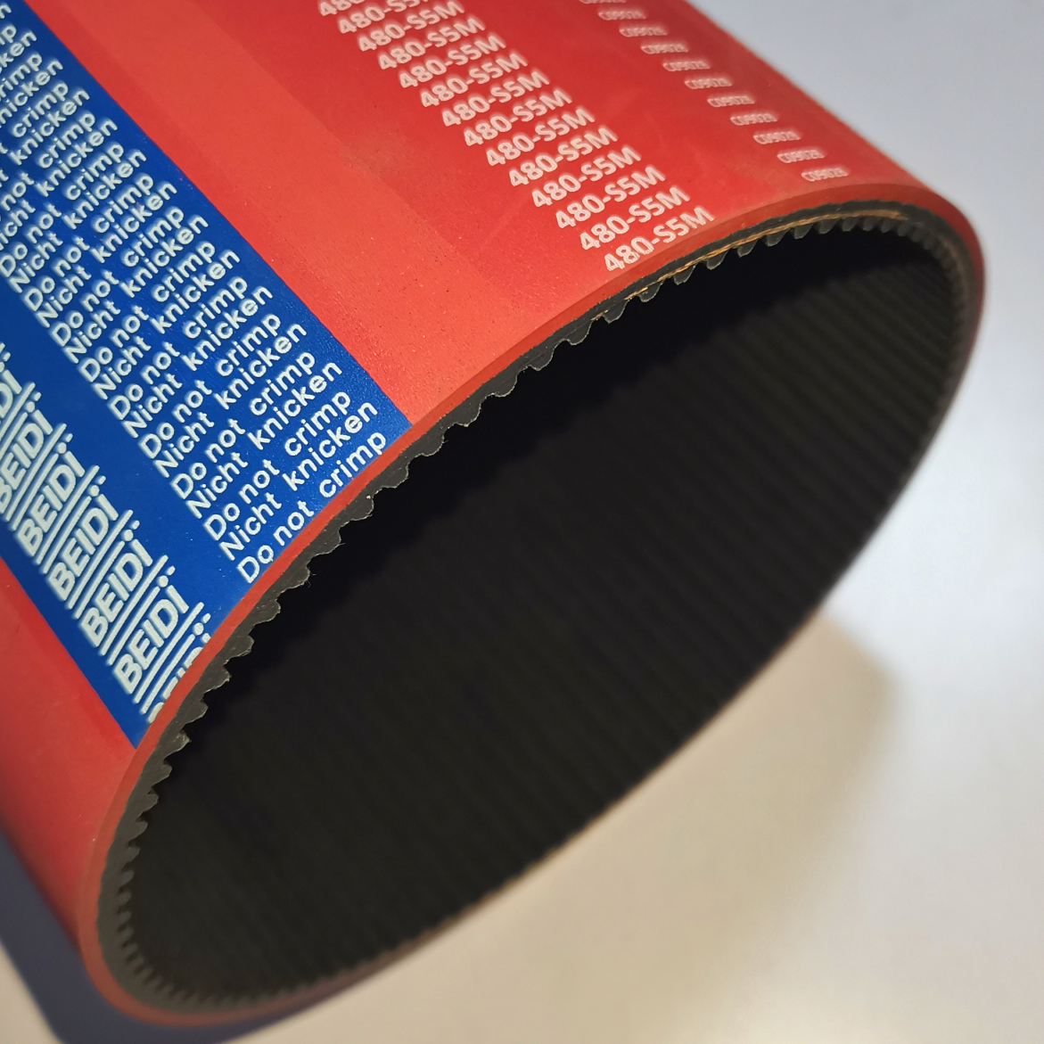 促销BEIDI橡胶同步齿形带红色